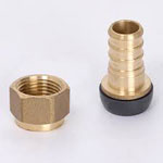 Brass Nipples Plain & with Rubber Gasket